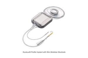 Nucleus profile implant with slim modiolar electrode