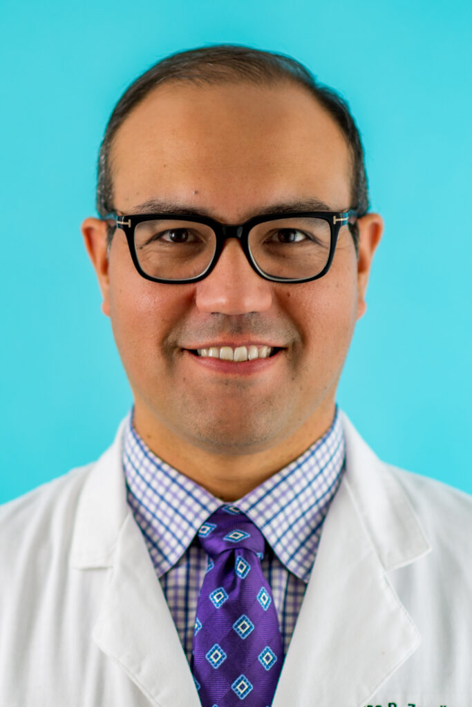 head shot of Dr. Zevallos