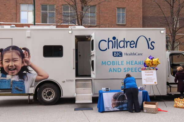 Mobile hearing/speech clinic serves St. Louis at-risk children