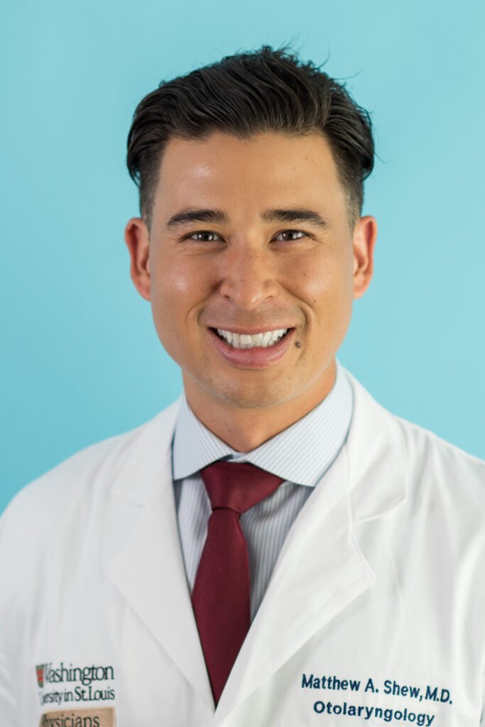 head shot of Matthew Shew, MD