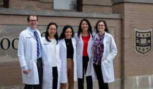 photo of graduating chief residents