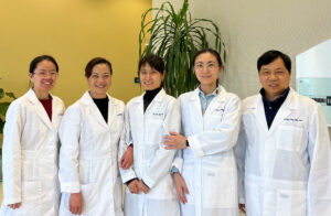 photo of Peng lab staff