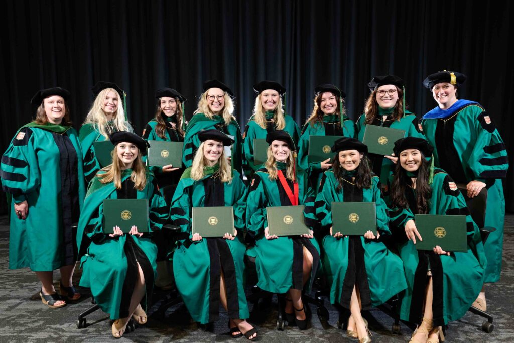 Photo of audiology graduates