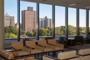 photo of waiting area at Siteman Cancer Center