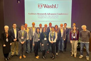 photo of presenters at the WashU AuRA Conference