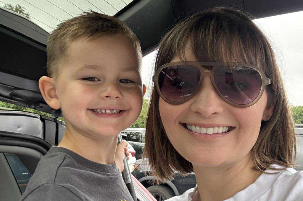 photo of Alicia Penning and son Maverick