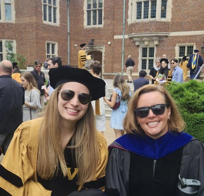 photo of Katelyn Berg with mentor Renee Gifford