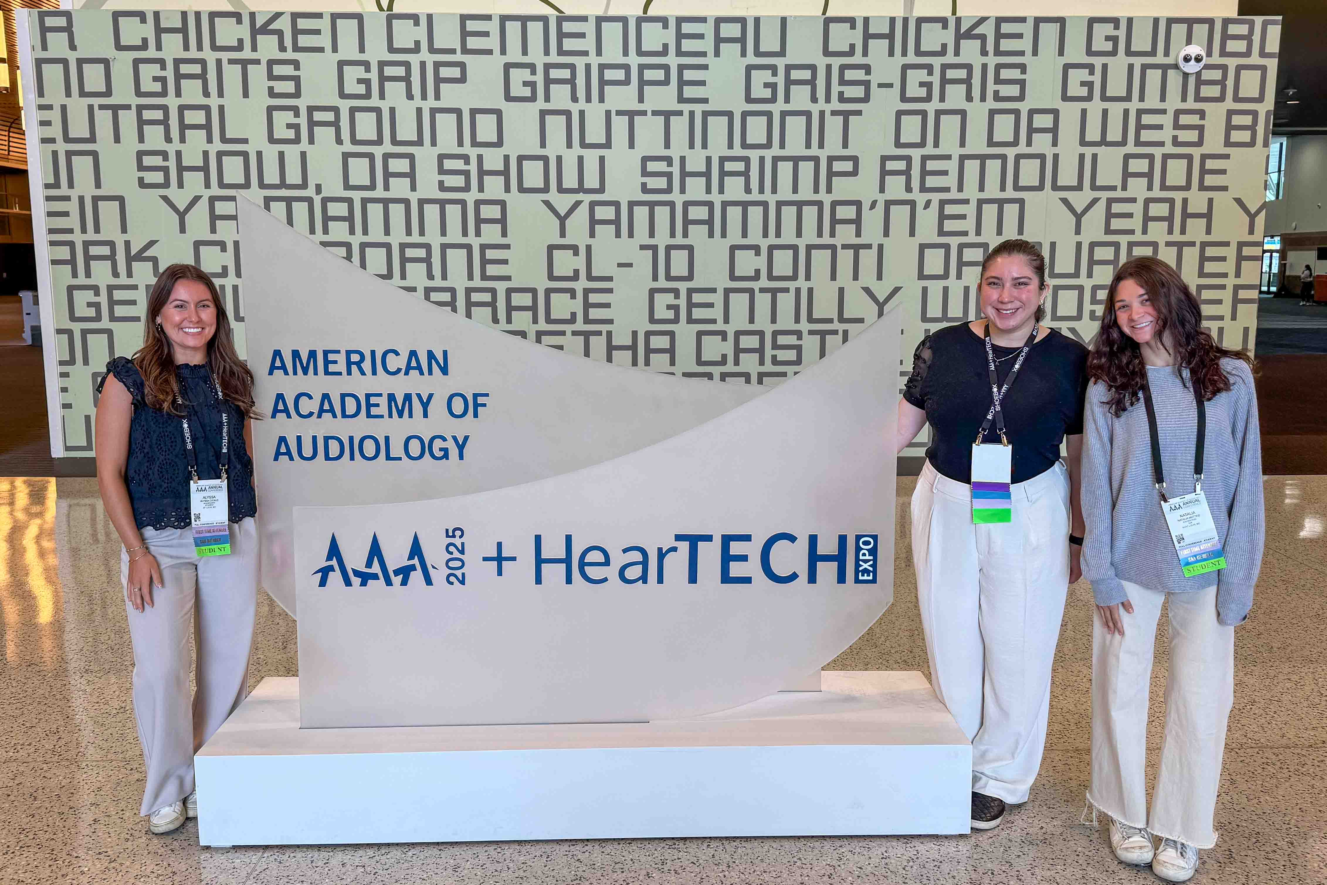 Audiology Students Present at National Meetings