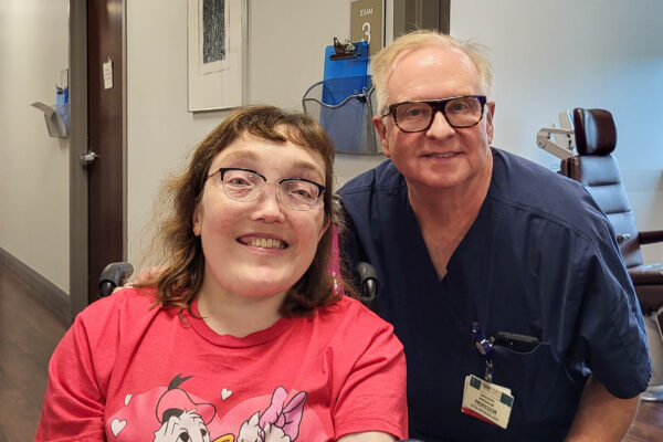 Patience pays off for facial implant recipient