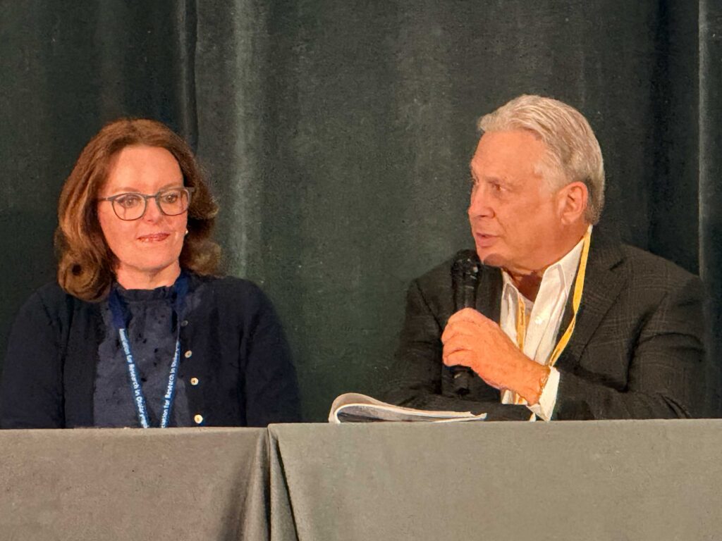 photo of Jacques Herzog in discussion at meeting