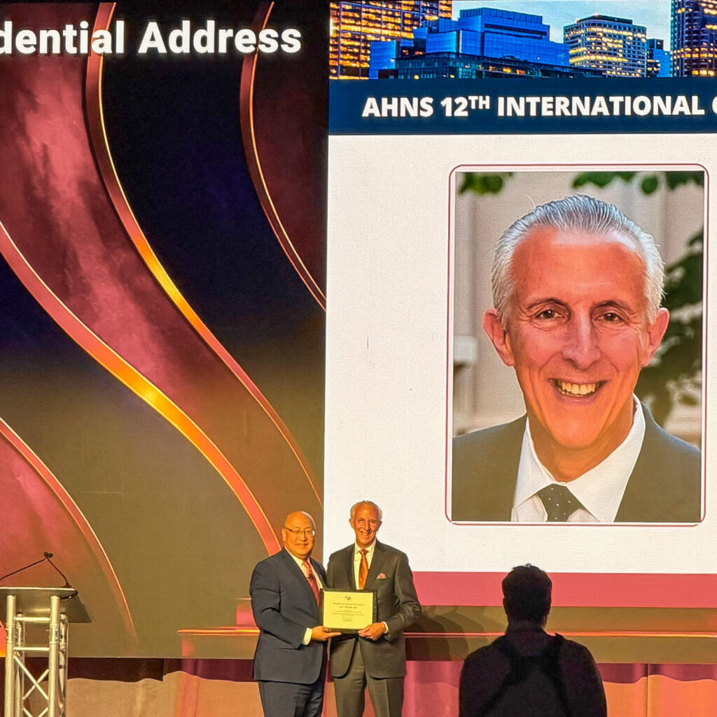 photo of Jay Piccirillo receiving Presidential Citation