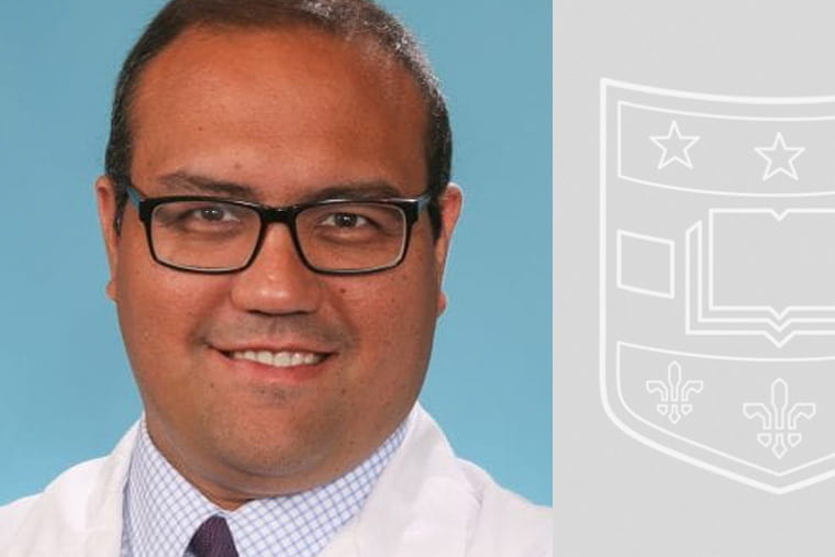 Headshot of Jose Zevallos, MD with banner