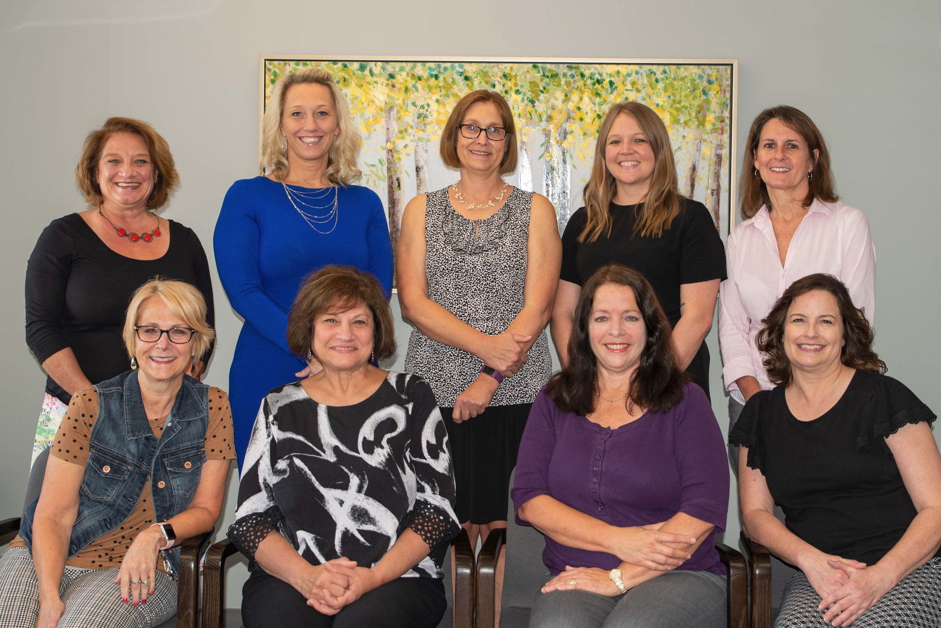 Photo of the secretarial group