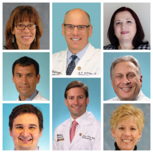 Eight faculty members who wrote four papers in JAMA Otolaryngology