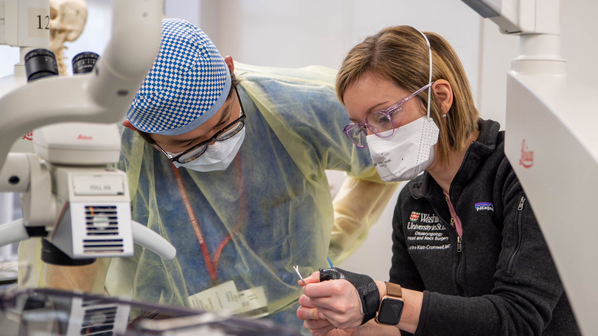 Residents expand endoscopic surgery skills in simulation lab
