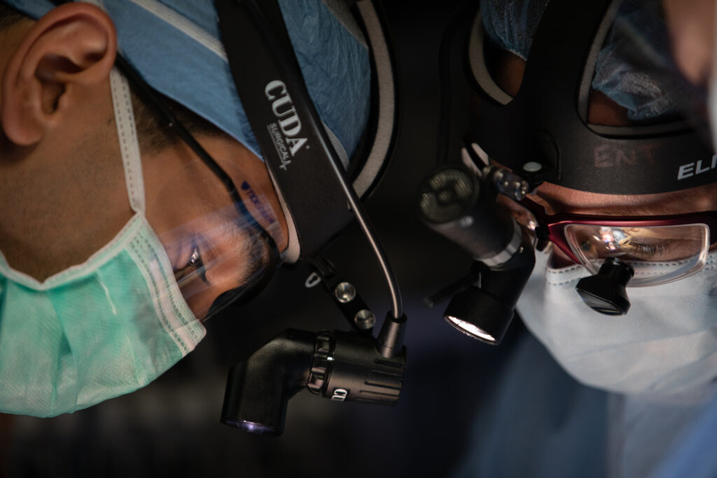 photo of Walia in operating room