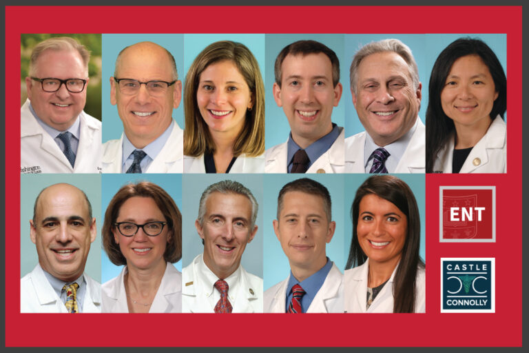 Castle Connolly names 2022 Top Doctors - Otolaryngology–Head & Neck Surgery