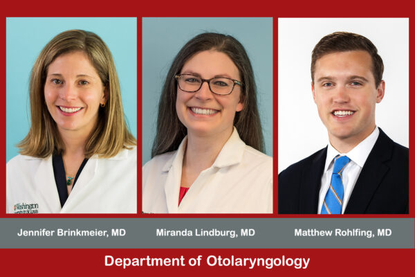 Three new faculty join Otolaryngology