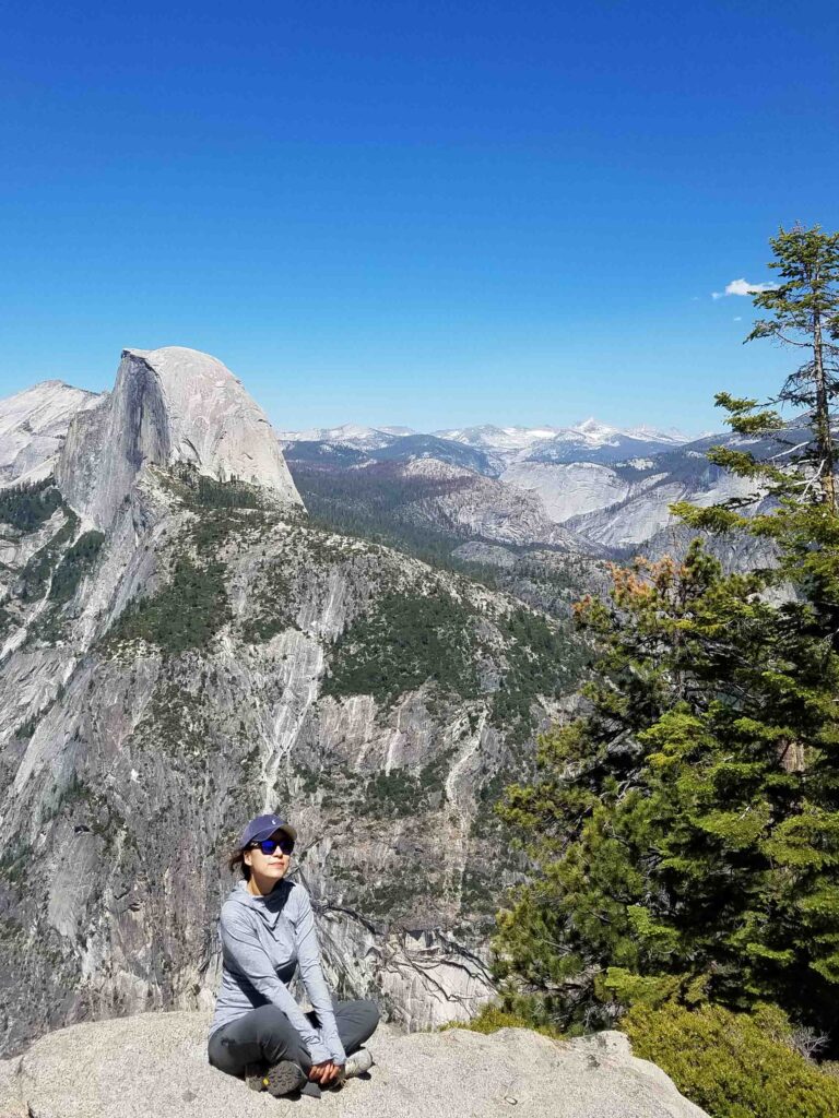 photo of Kim in Yosemite