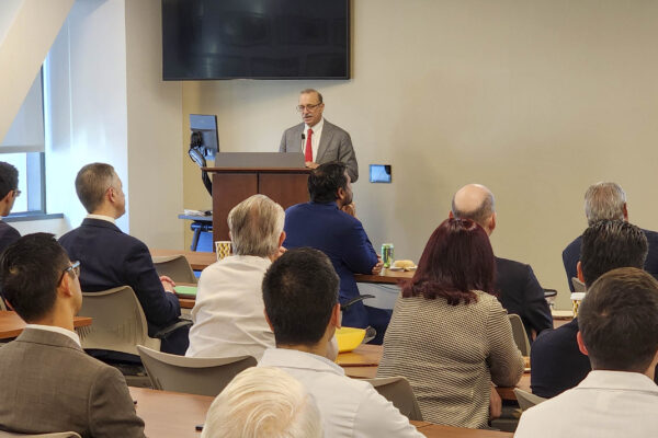 Spector Lecture highlights leadership in academic medicine