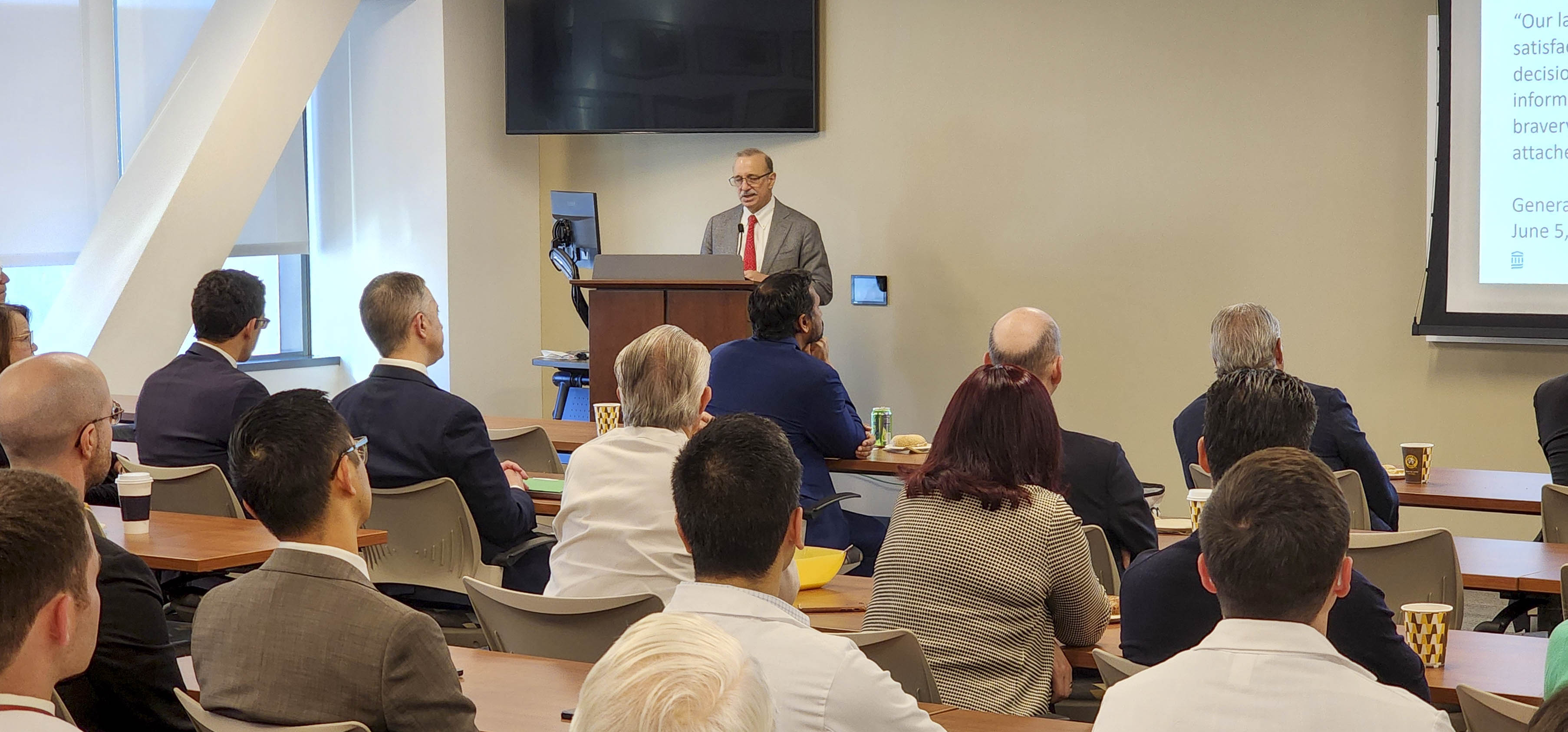 Spector Lecture highlights leadership in academic medicine