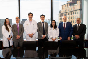 Photo of WashU neurotologists with Jay Rubinstein, MD